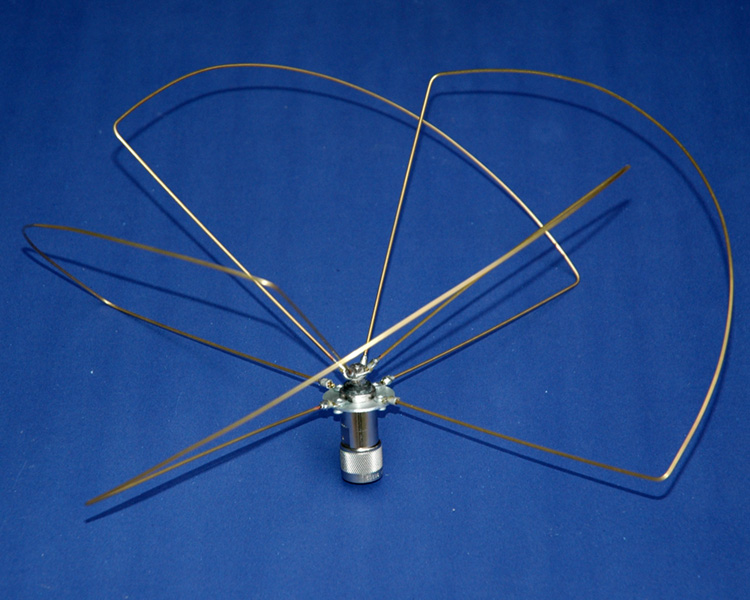Photo 1 Skew Planar Wheel Antenna for 435MHz completed assembly.