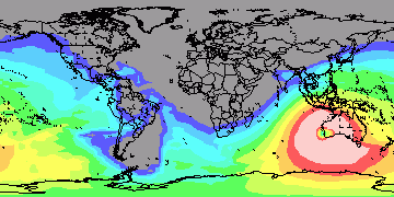 Ham CAP path predictor 10m SSN=76 6-04-2013