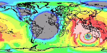 Ham CAP path predictor 15m SSN=113 11-11-2011