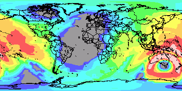 Ham CAP path predictor 40m SSN=84 26-03-2004