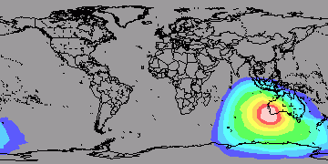 Ham CAP path predictor 80m SSN=59 19-09-2013