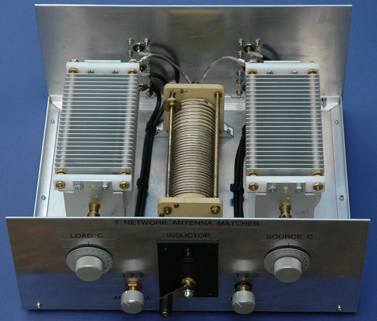 Photo 2  Front and top view of the T-Network Antenna Matching Unit.